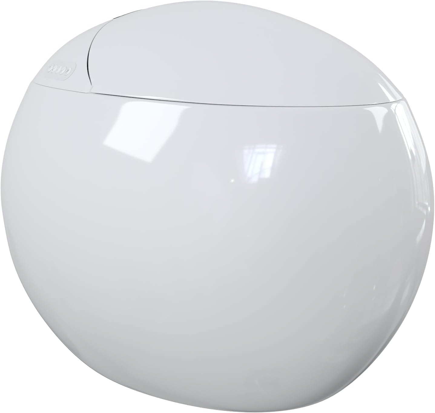 Swiss Madison Plaisir Smart Toilet with Bidet Built In 1.28 GPF Dual Flush, Auto Open & Close, Auto Flush, Foot Sensor, Led Display, Remote Control