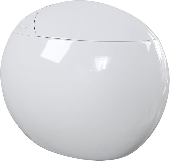 Swiss Madison Plaisir Smart Toilet with Bidet Built In 1.28 GPF Dual Flush, Auto Open & Close, Auto Flush, Foot Sensor, Led Display, Remote Control