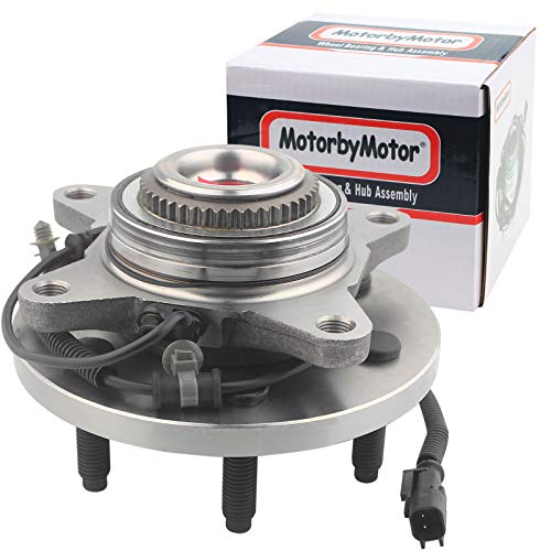 Image of MotorbyMotor 515142 Front Wheel Bearing Hub Assembly 4WD with 6 Lugs fits for Ford F-150, Expedition, Lincoln Navigator 2011-2014 Low-Runout OE Replacement Hub Bearing w /ABS