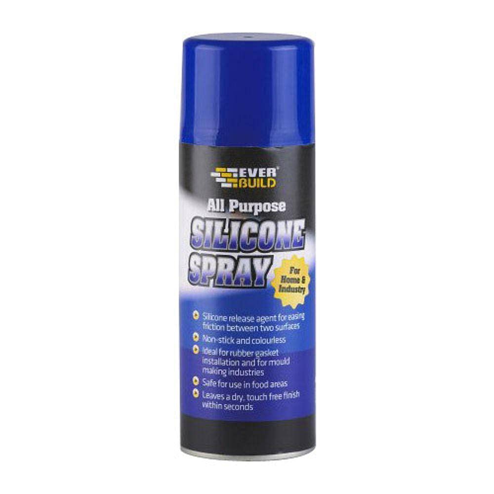 Everbuild All Purpose Silicone Spray, 400 ml