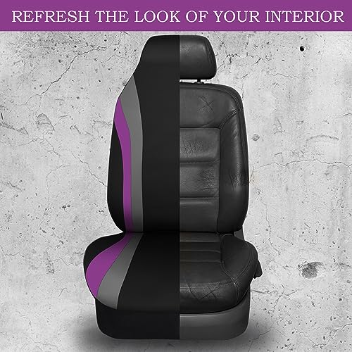 Image of CAR PASS Line Rider Neoprene Waterproof Car Seat Cover Full Set Universal Fit