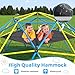 Climbing Dome,10 FT Dome Climber with Hammock and Swing Outdoor and Indoor Anti-Rust Metal Jungle Gym For Backyard Play Equipment Geometric Dome Toddler Climbing Toys Great Gift for Kids Aged 3 to 8