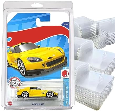 Protector Blister Case Clamshell Designed for Mainline Hot Wheels...