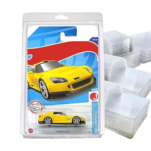 Ellie Dang Designs Protector Blister Case Clamshell Designed for Mainline Hot Wheels (12)