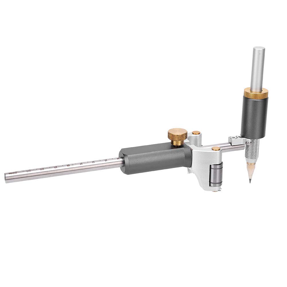 Strumento Tracciatore Ad Arco Lineare, Tracciatore Ad Arco Lineare, Strumento per Tracciare il Legno Calibro per la Marcatura delle Ruote Set di Strumenti per la Lavorazione del