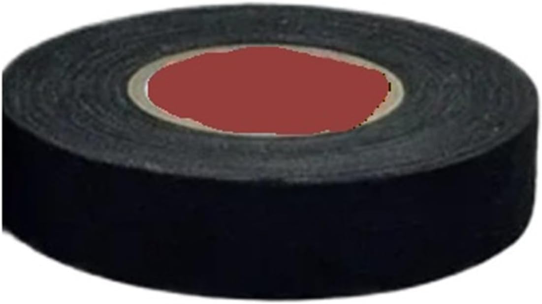1/2/3Pcs 15M Heat-Resistant Adhesive Cloth Fabric Tape for Automotive Cable Tape Harness Wiring Loom Electrical Heat Tape(3pcs,9mm)