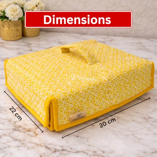 Image of Trendifly silk Lucknowi Jewellery Organiser Box for women Necklace organizer pouches Travel Makeup Cosmetic Earrings Jewelry Storage box for Bridal Gifting (Bright Yellow)
