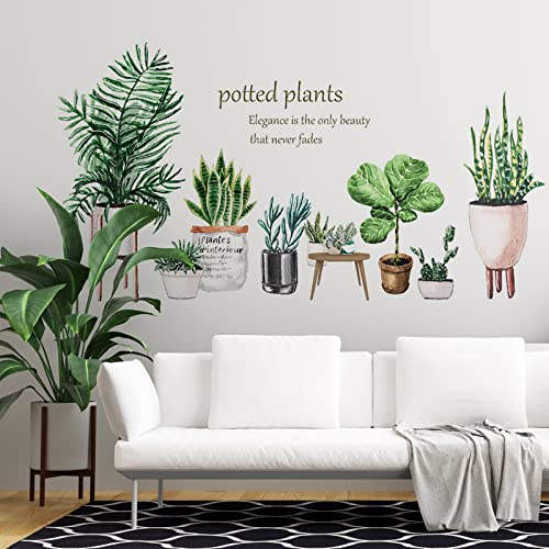 Vinilos Decorativos de Plantas Tropic. 2 Hojas 106x57 cm miniatura 4