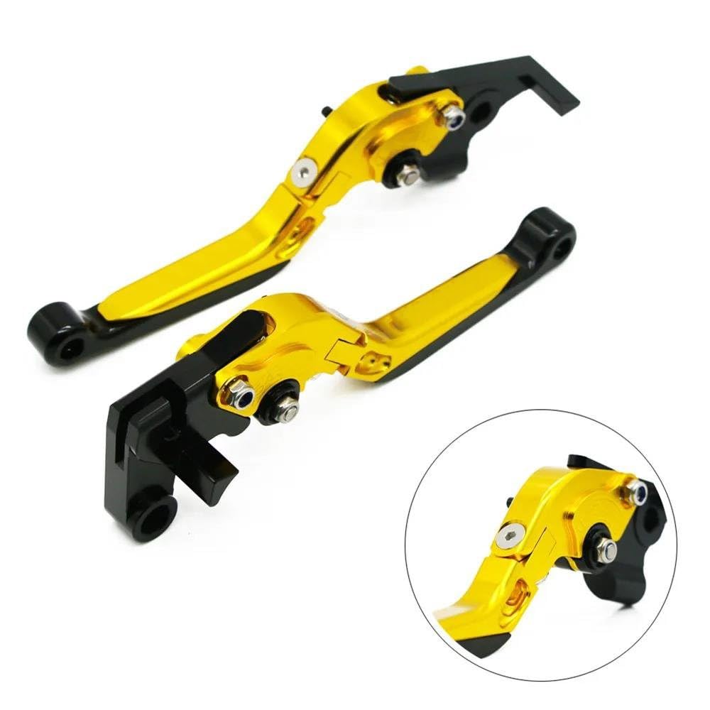 Moto Poignée Accessoires Pour SV650 Pour SV650S Pour SV 650 1999-2004 2005 2006 2007 2008 2009 Leviers Embrayage De Frein Extensibles Pliants Réglables(3)
