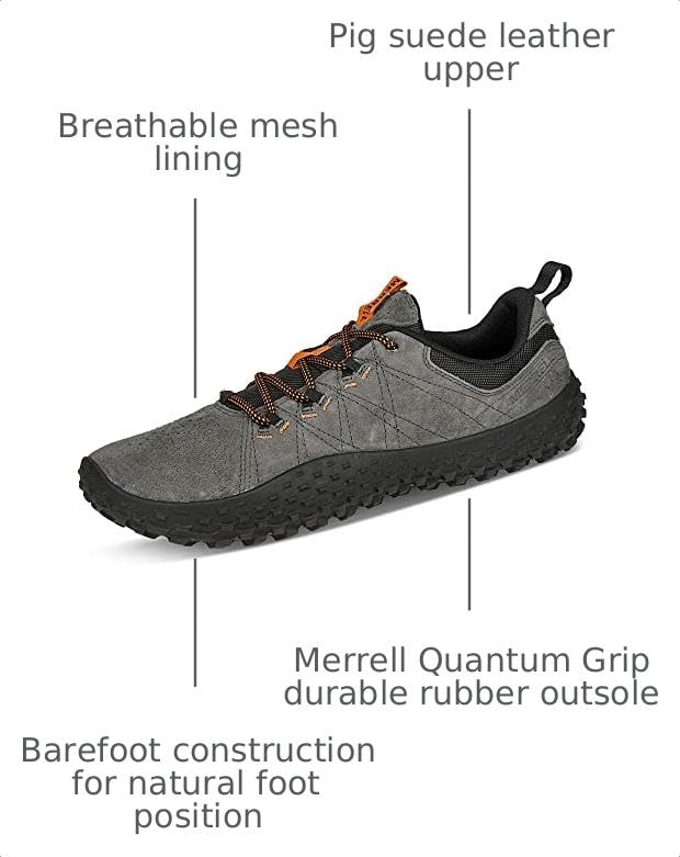 Image of Merrell Wrapt Black, Men's Trainers