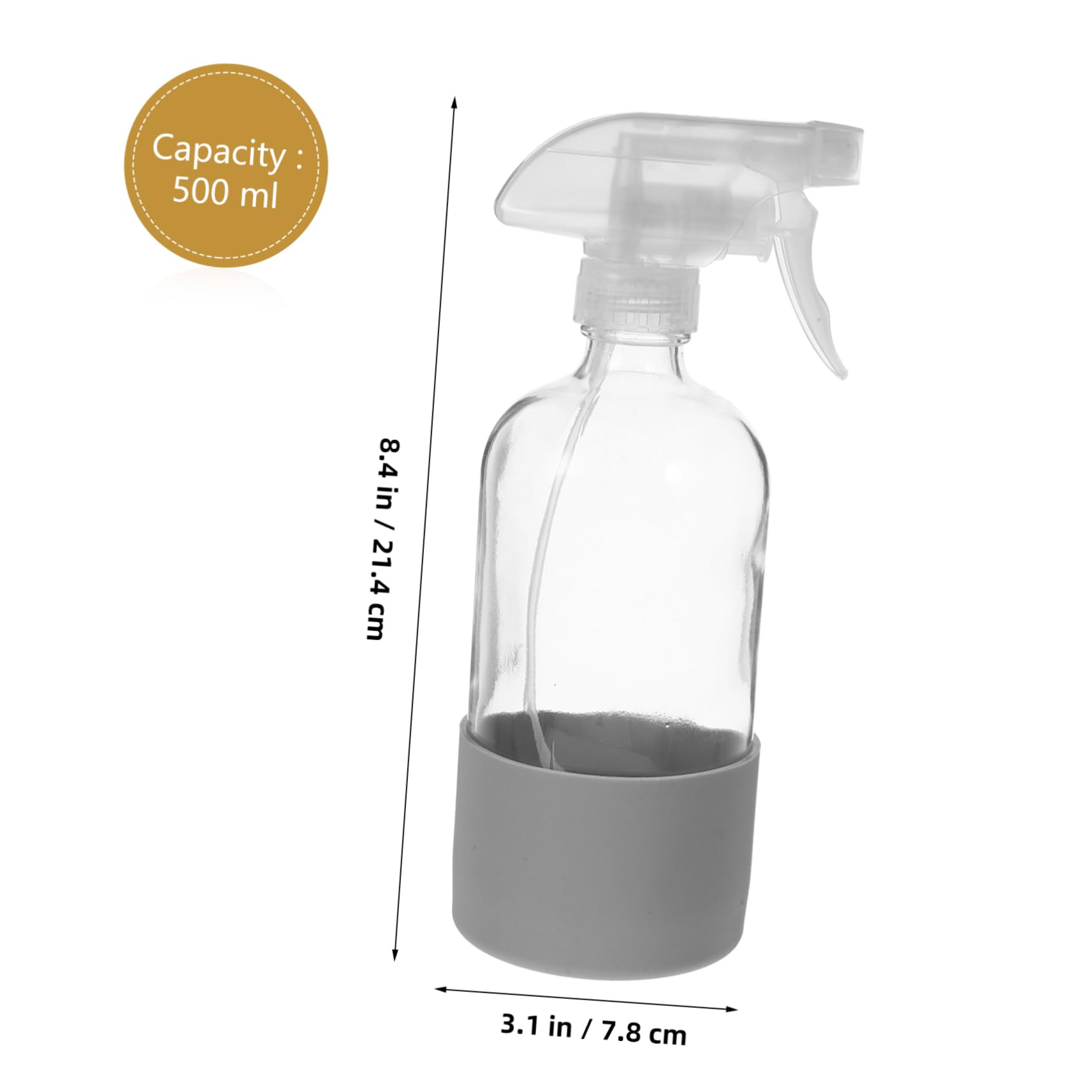 Wiederbefüllbare Glas Sprühflaschen 500ml 3 Stück-pack für Pflanzen