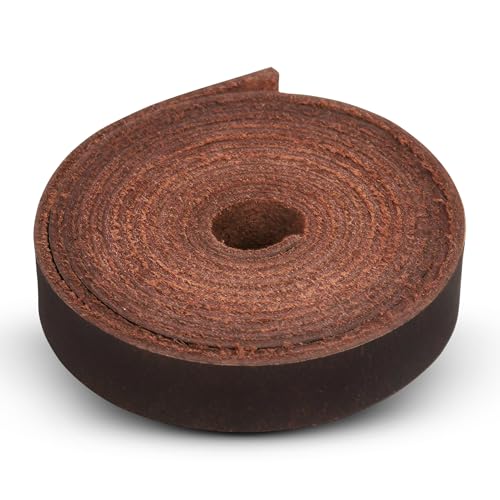 Buffalo Leather Strap 1”x60” for Crafts & Accessories