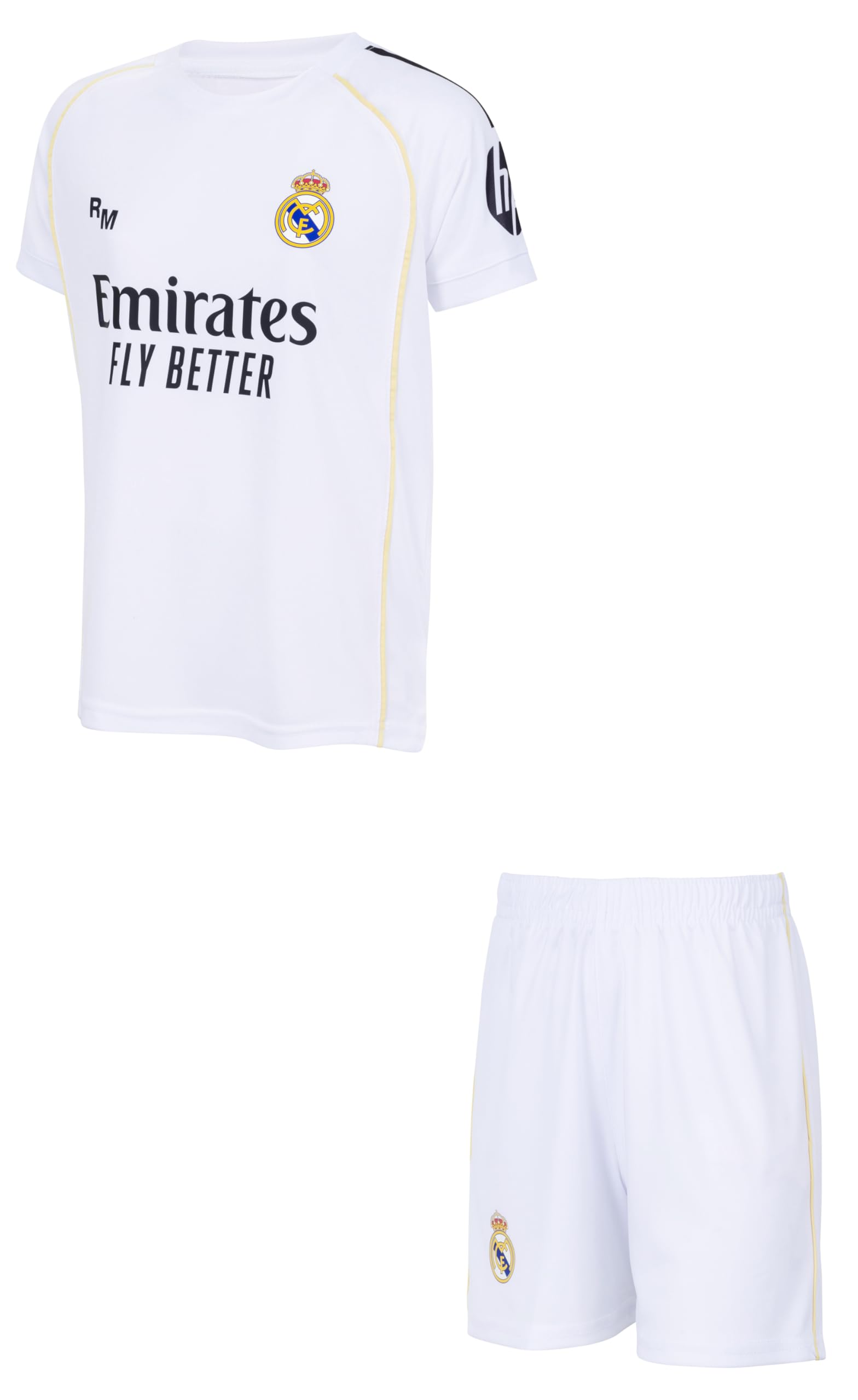 Real Madrid Ensemble Football Maillot Short Real Kylian Mbappé - Collection Officielle