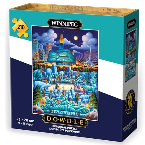 Rompecabezas Dowdle Personal Winnipeg 210 Piezas miniatura 6