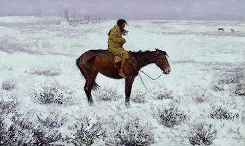 De Célèbres Tableaux Toile Haute Définition Frederic Remington Impression d'Art