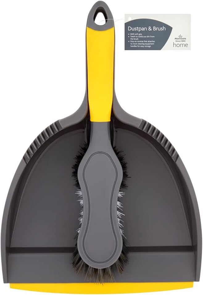 Morrisons Dustpan & Brush Amazon.co.uk Grocery