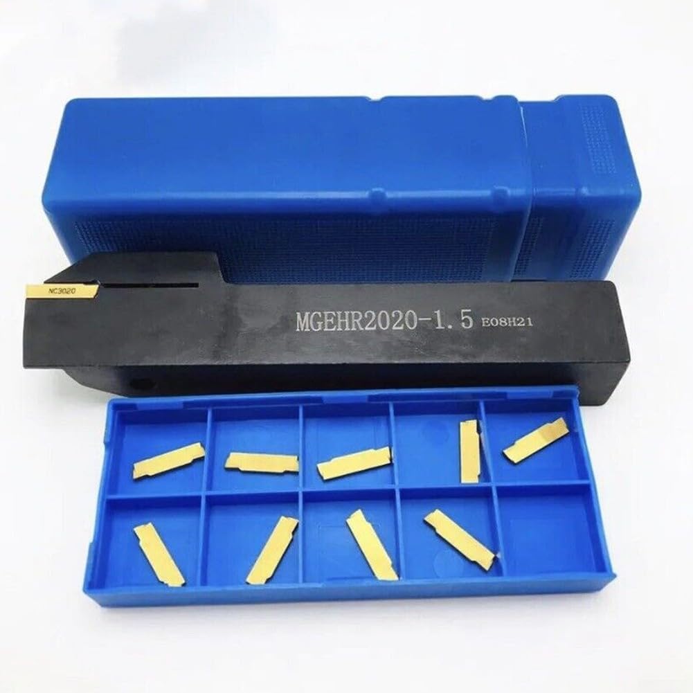 34 MGEHR2020 1 5 Porte-outil de rainurage de tour avec inserts en carbure MGMN150G pour une coupe à haute vitesse et une performance dans divers métaux