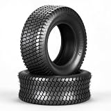MOTOOS (2 Pack) 23x10.50-12 Lawn Mower Tires, 6PR Tubeless