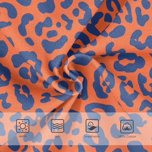 Khaki Leopard Spot Little Boys Cotton Briefs Soft Breathable Comfortable Tag-Free Underwear3