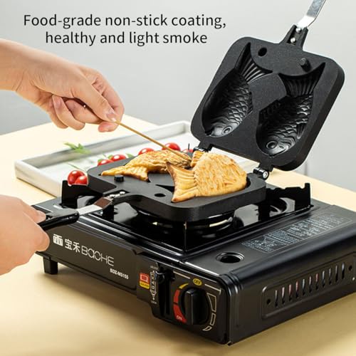 Ergugos たい焼き器 家庭用 2匹焼き