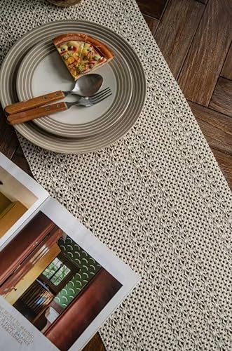 Chemin de table bohème rustique macramé long décoration salon chambre