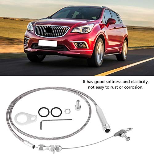 700R4 Downshift Cable-700R4 Braided Kickdown Cable Transmission Detent For All Gm For Chevy Pontiac Oldsmobile For Buick #TOP3