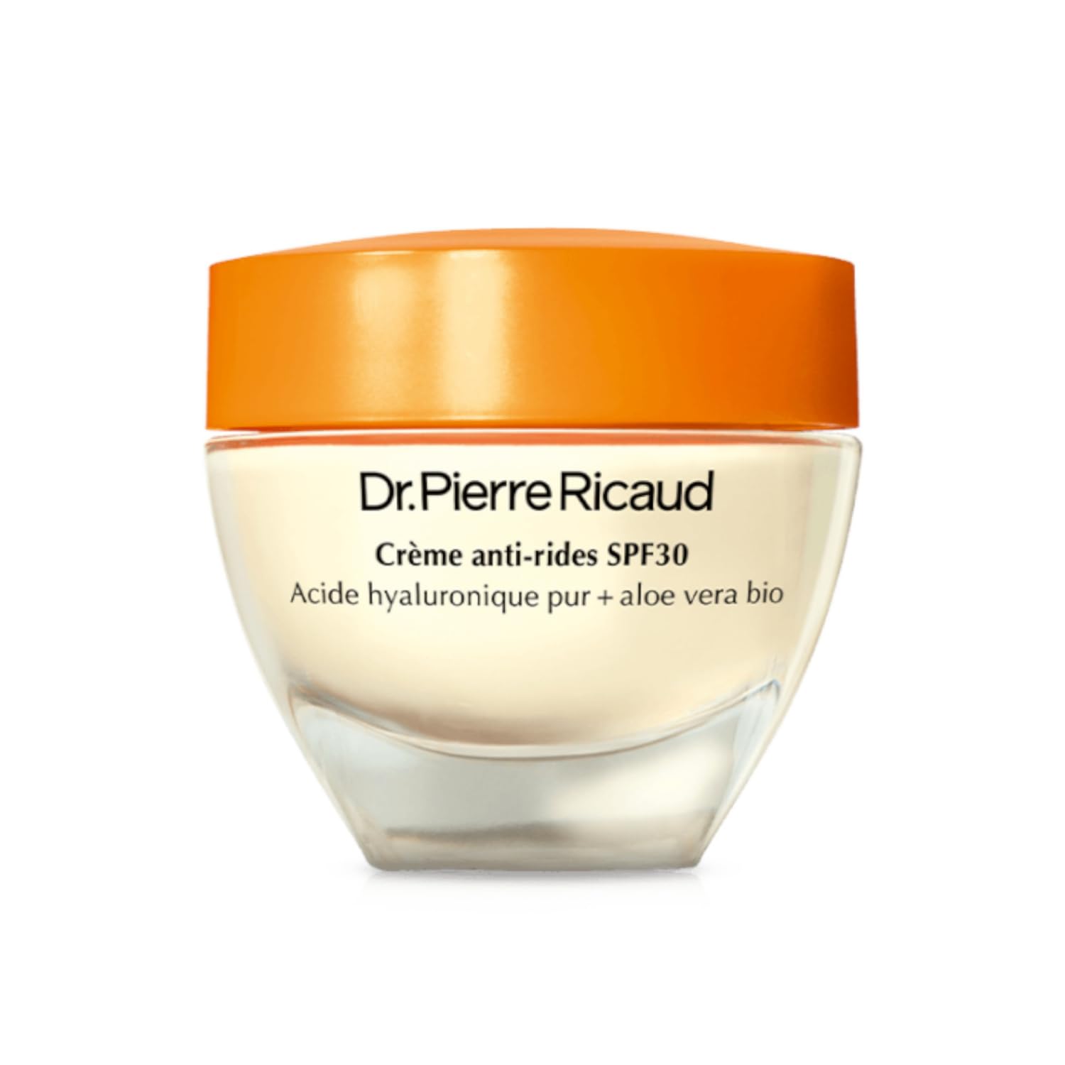 Dr Pierre Ricaud Crème Anti-Rides SPF30 Visage Anti-Âge 40ml | Anti-photovieillissement, Protection solaire, Acide hyaluronique pur, Aloe vera bio, Crème de jour pour Femme