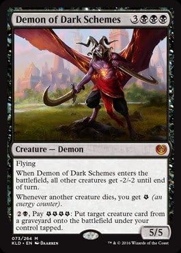 Magic The Gathering - Demonio de los esquemas oscuros (073/264) - Kaladesh