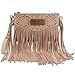 Wrangler Clutch Wristlet Fringe Purse Western Crossbody Bags for Women WG63-181KH