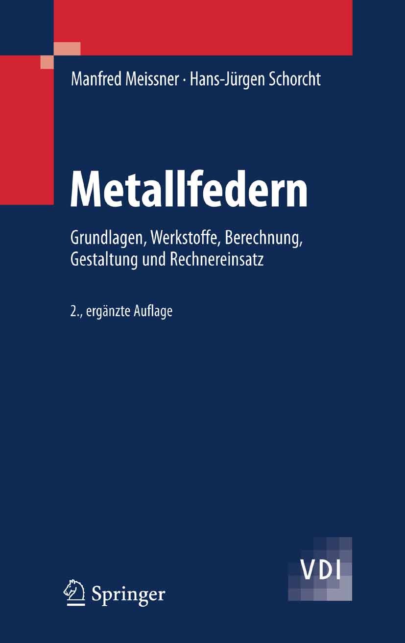 Ressorts Metallfedern comment calculer et concevoir sans erreur technique
