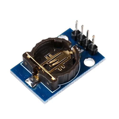 000 Jessinie 2Pcs Ds3231 Clock Module Ds3231 High Precision Clock Display Module Iic Interface Onboard Cr1220 Patch Battery Holder 2.54Mm Pitch #TOP2
