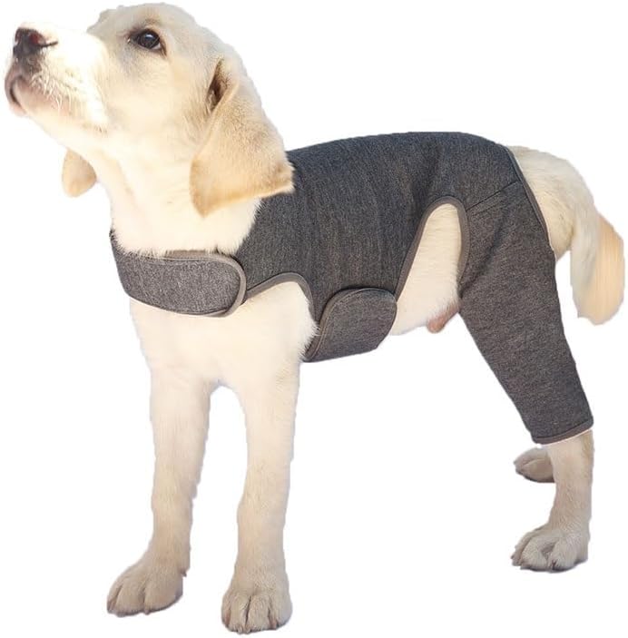 Cozy Dog Hoodie Shirt for Dogs Soft and Breathable Cotton Sweatshirt for Indoor and Outdoor Comfort(Gray,X-Large)