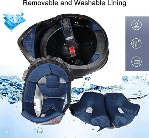 Casque moto modulable Bluetooth double pare-soleil taille XL 61cm