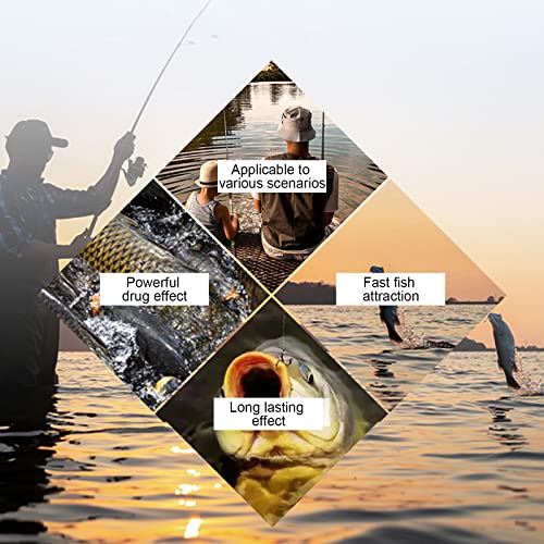 Wiukhdoo Red Worm Scent Fish Attractants For Baits,Red Worm Liquid Bait Concentrated Fishing Lures Baits Red Worm Scent,100Ml Chinese Red Worm Liquid For Crucian Carp Tilapia Codfish(3Pcs) #TOP4