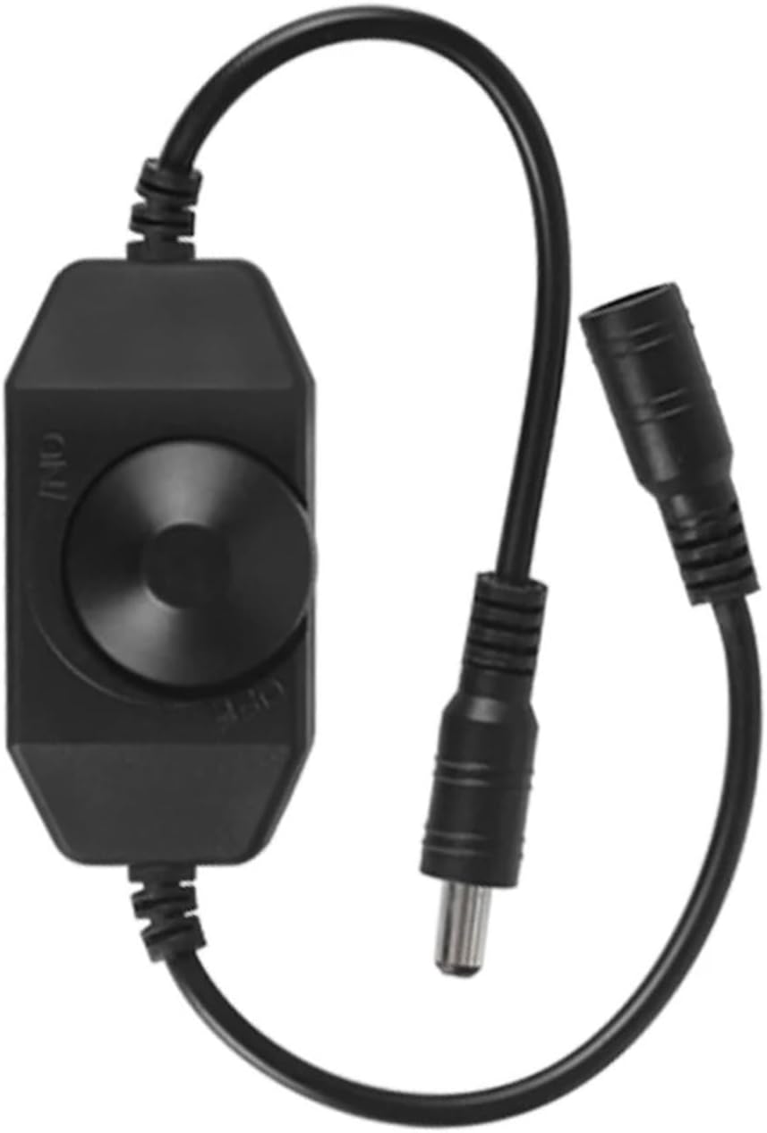 DC12-24V 4A LED Dimmer Touch Dimming Brightness Adjustment Monochrome LED Light Strip Controller On/Off Switch(Dimmer)