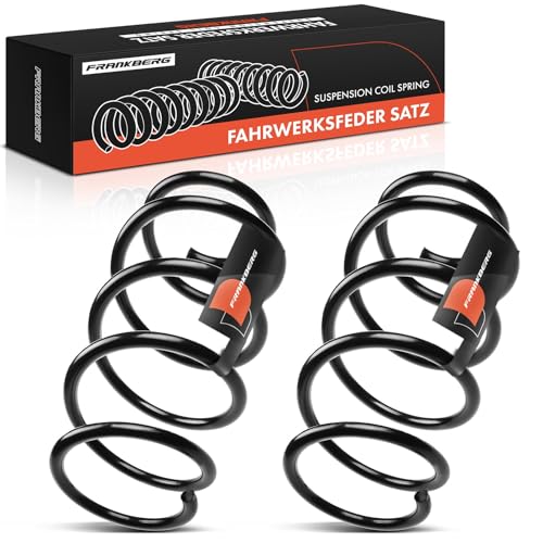 Frankberg 2x Federn Fahrwerksfeder Vorderachse Kompatibel mit Note E11 NE11 1.4L MPV 2006-2012 Replace# 540109U00A