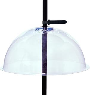 Myard MBF BD13 13 Inches Wobbly Squirrel Proof Baffle Deflector for Bird Feeder Seed, Fit up 1.5 Inches Pole / Post