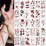 Vari Modi di Giocare: Tatouage temporaires può essere applicato su qualsiasi parte del corpo per creare un'atmosfera cupa. Oltre ad attaccarlo alla pelle,halloween trucco può anche essere incollato sulla superficie di oggetti lisci come bicchieri d'acqua, cancelleria, frigoriferi, ecc per decorare, aggiungendo un'atmosfera festosa alla vita, dando libero sfogo alla creatività e all'immaginazione dei bambini e creando il loro mondo di Halloween