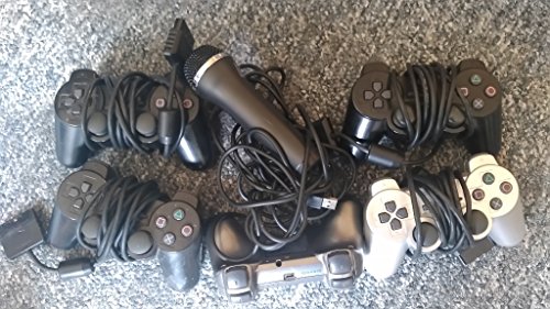 Sony Playstation 2 Ps2 Fat Black Video Game System Console Large Huge Bundle Lot With Games #TOP6