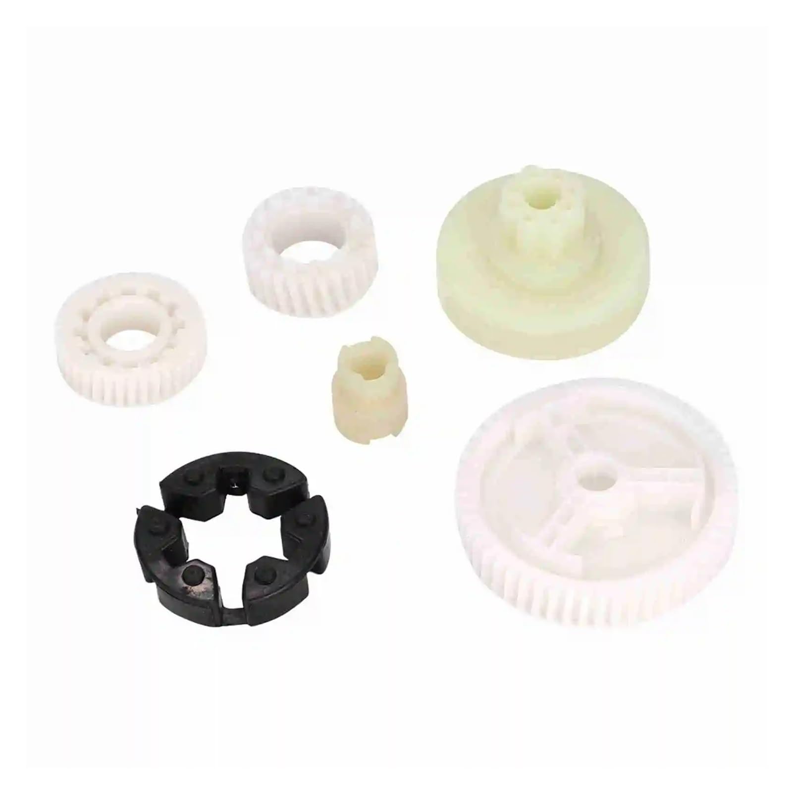 Lhdktee One Color For Mazda 3 5 Cx-7 For Cx-9 Rx-8 6Piece Car Window Glasses Motor Gear Replacement Kit Car Window Handle
