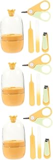 Totority 3 Conjuntos De Tesouras De Unhas Para Bebês Coisas Para Bebês Recém-Nascidos Produtos Para Recém-Nascidos Necessidades Para Bebês Cortador De Unhas Em Aço Inoxidável