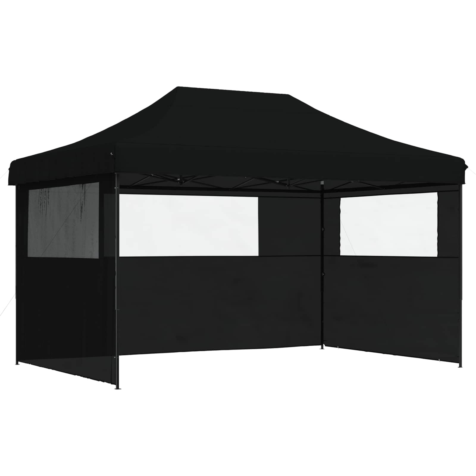 Carpa Fiesta Negro 292 x 440 x 315 cm Tela Oxford
