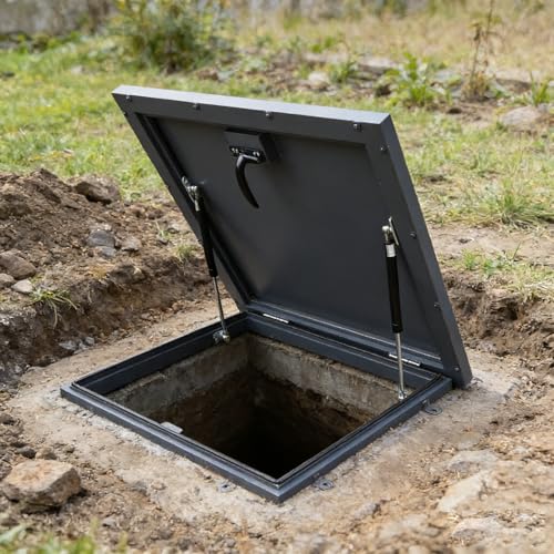 Puerta de techo multiángulo con ventilación manual para iluminar soláriums y áticos 2