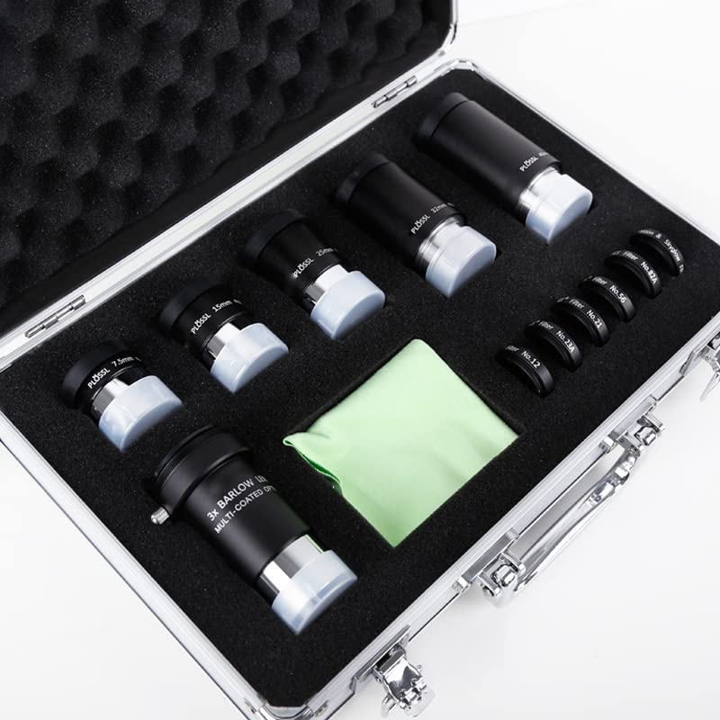 Kit de accesorios para telescopio astronómico con Barlow 3X para aumentar tu visión 4