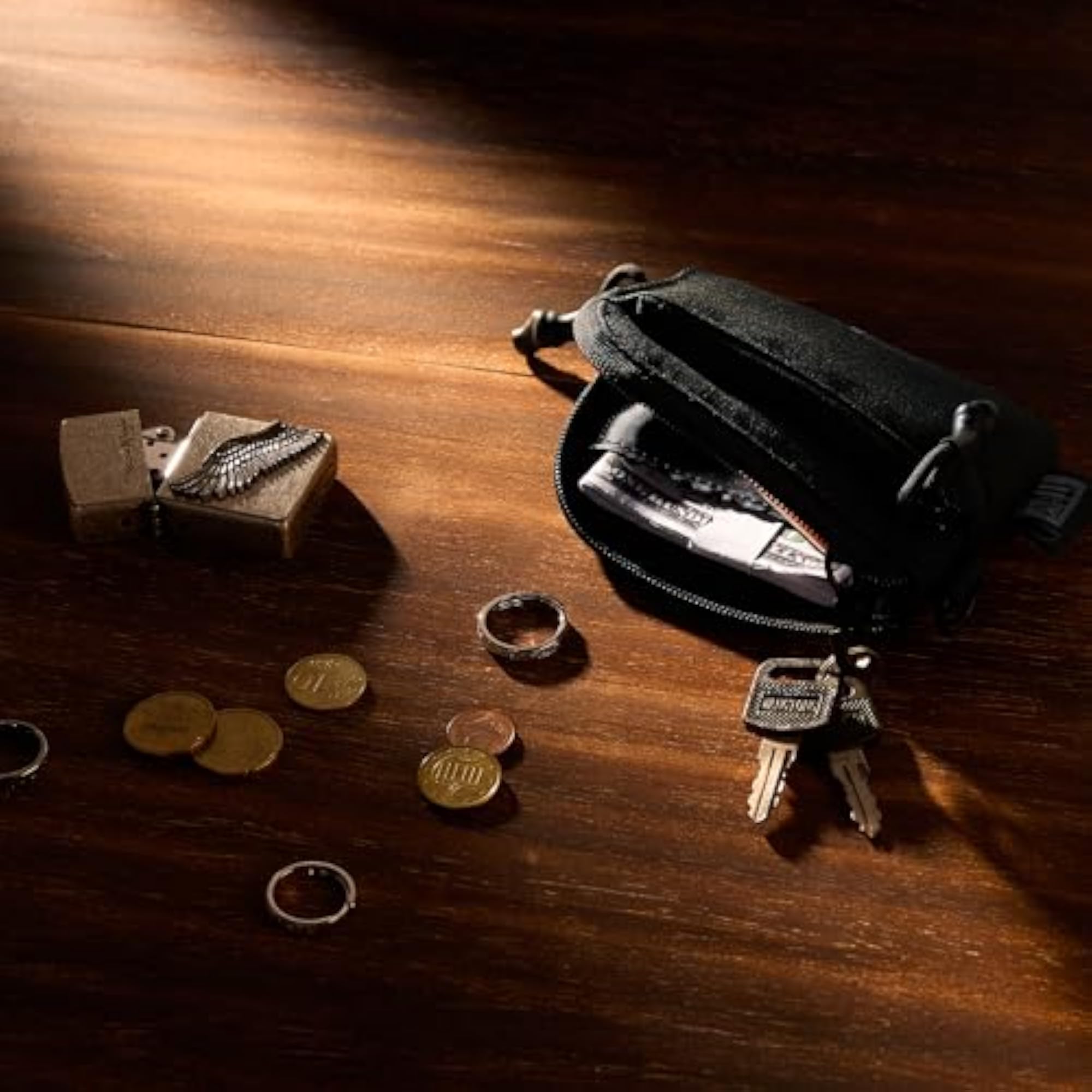 500D Cordura Coin Purse, Black
