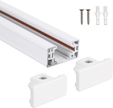 LEONLITE 4FT H Type Track Rail, White