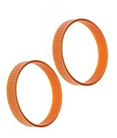 Vista 1 de Correa cepilladora 429962-08 de repuesto para cepilladora DeWalt DW734 (2 unidades)