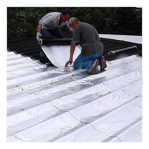 Cinta selladora de techo, tejas de asfalto resistentes a los rayos UV y tela de reparación de RV, resistente a la intemperie y a prueba de penetración para una protección duradera del techo