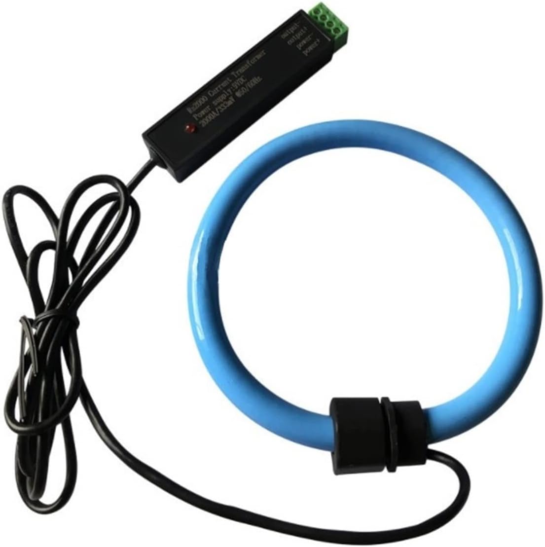 Current Sensor Rogowski coils/Flexible Rogowski Coils 10A-200kA with 0.33v /0.5v /1A/4-20mA Output(2000A 333mV 21cm)