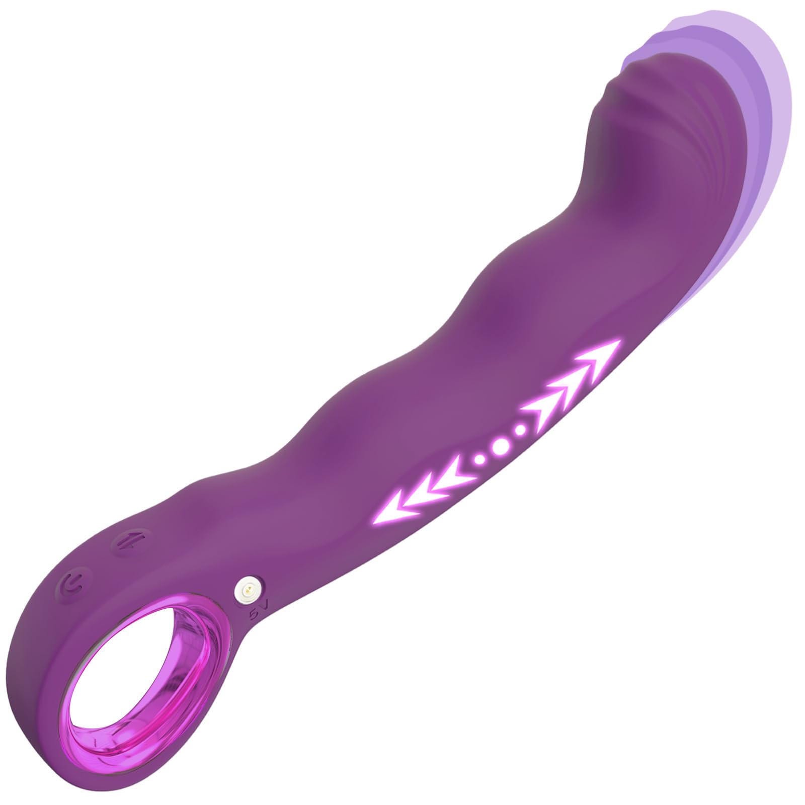 Sex Toys 8 3 Inch Thrusting Vibrator for Women Finger Shaped G Spot Stimulation Vibrator with 7 Thrusting